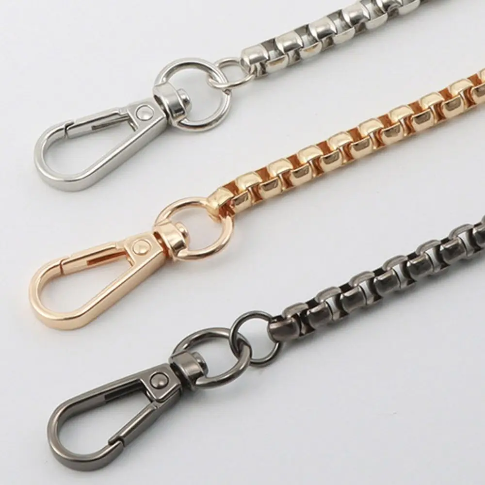 120cm Handle Replacement Chain Metal Chain For Jewelry Making Findings Bag Chain Strap Golden Silvery Aluminum Chain