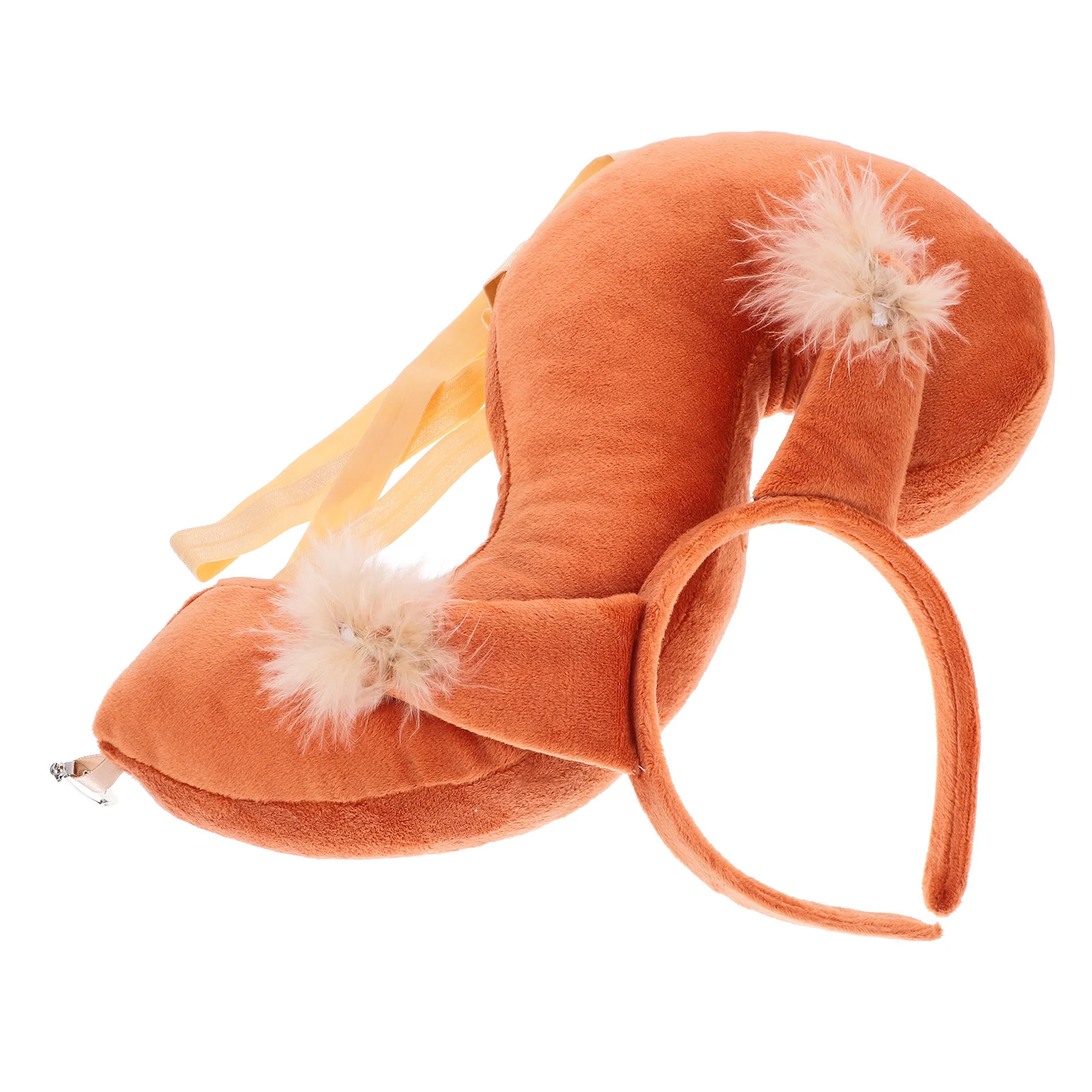 

Squirrel Tail Headband Set Deep Brown Cosplay Costume Accessories Animal Theme Party Stage Performance Photo Props Squirrel