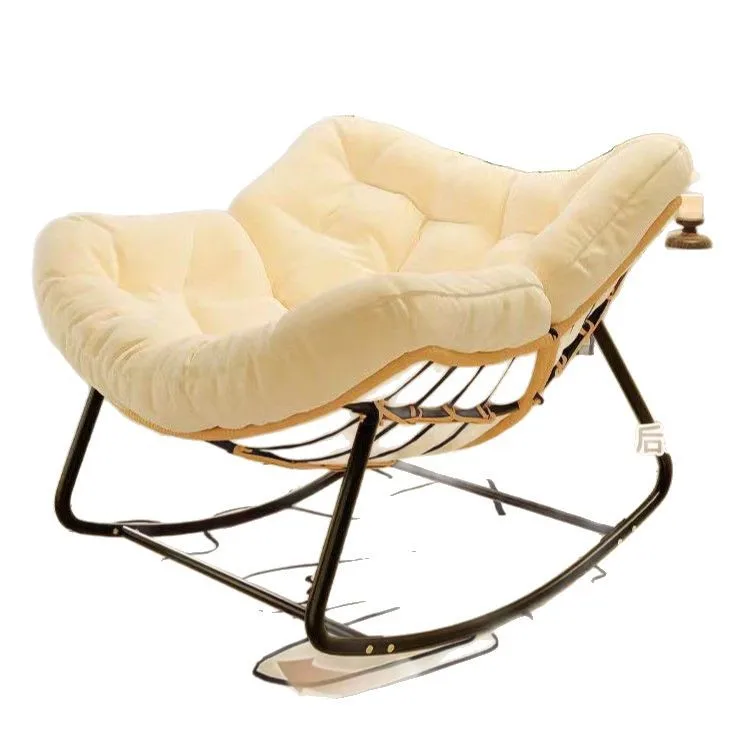 

//Factory Wholesale Modern Nordic Outdoor Garden Rattan Living Room Bedroom Dining Room Rocking Chairs