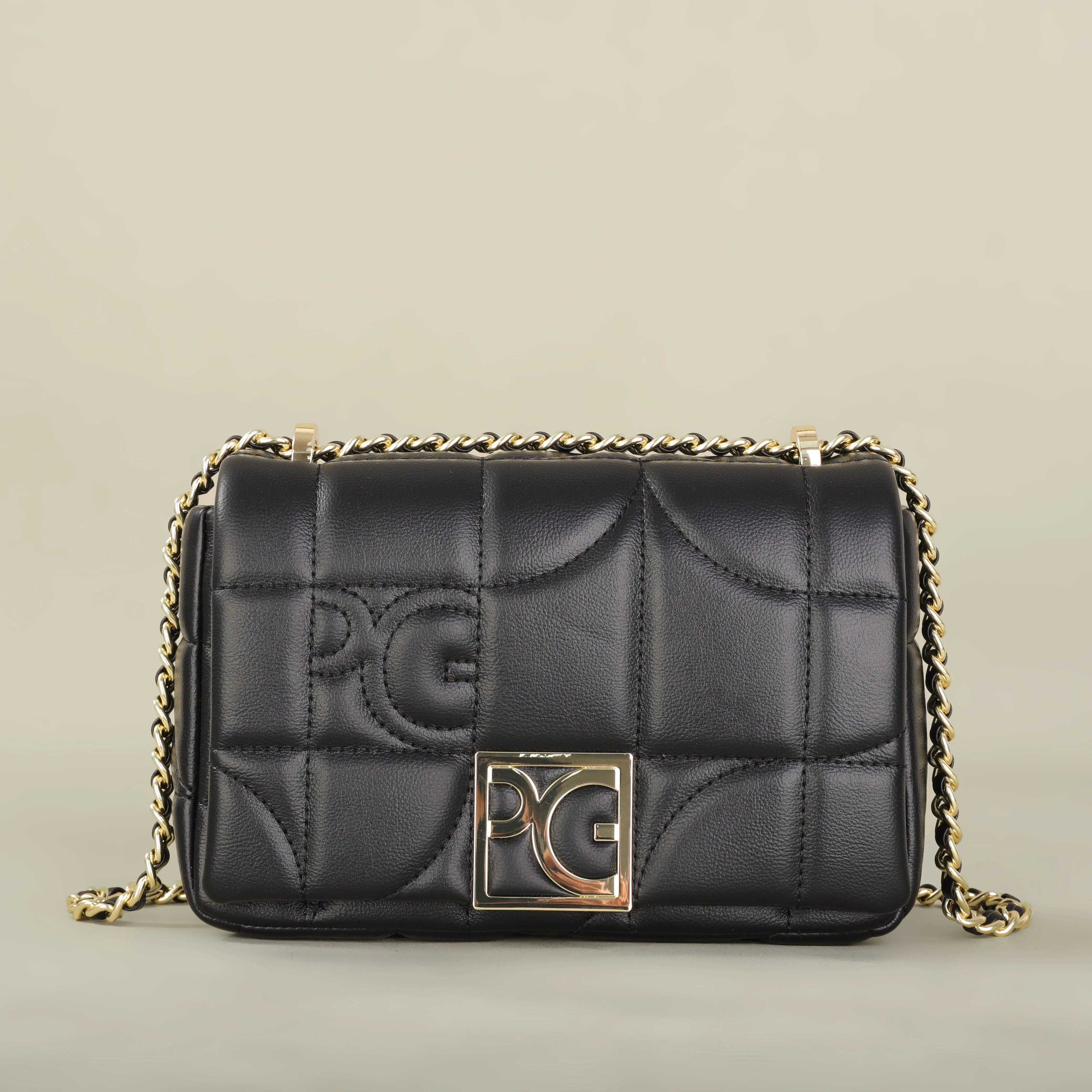 PG Fashion Retro Damen Neue Schultertasche aus Leder, Multifunktionale Party-Umhängetasche, Ausverkauf – Detail 3