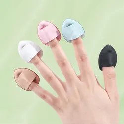 5Pcs Makeup Sponge Concealer Foundation Detail Puff Professional Cosmetic Cushion   Tool Mini Size Finger  Set