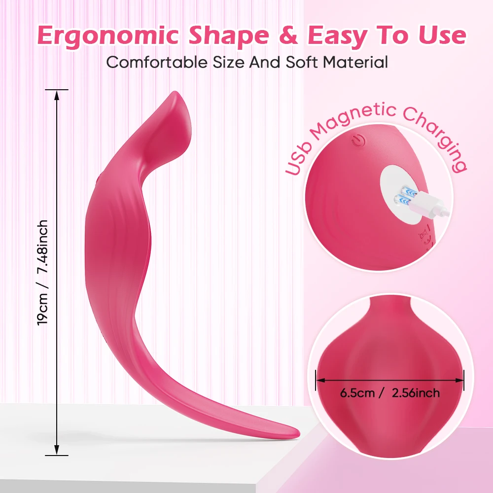 APP التحكم يمكن ارتداؤها سراويل هزاز للنساء البظر الشرج محفز الإناث الاستمناء الكبار لعبة الجنس المثيرة للأزواج 18 +