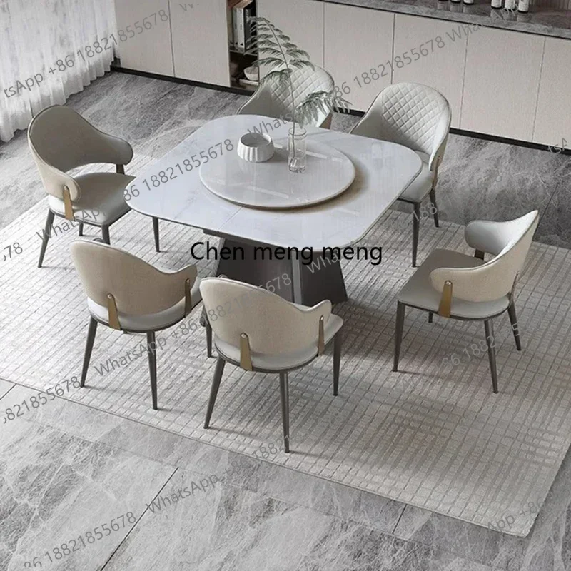 

Folding Coffee Dining Table Desk Study Living Room Writing Lounge Salon Dining Table Luxury Mesas De Comedor Salon Furniture