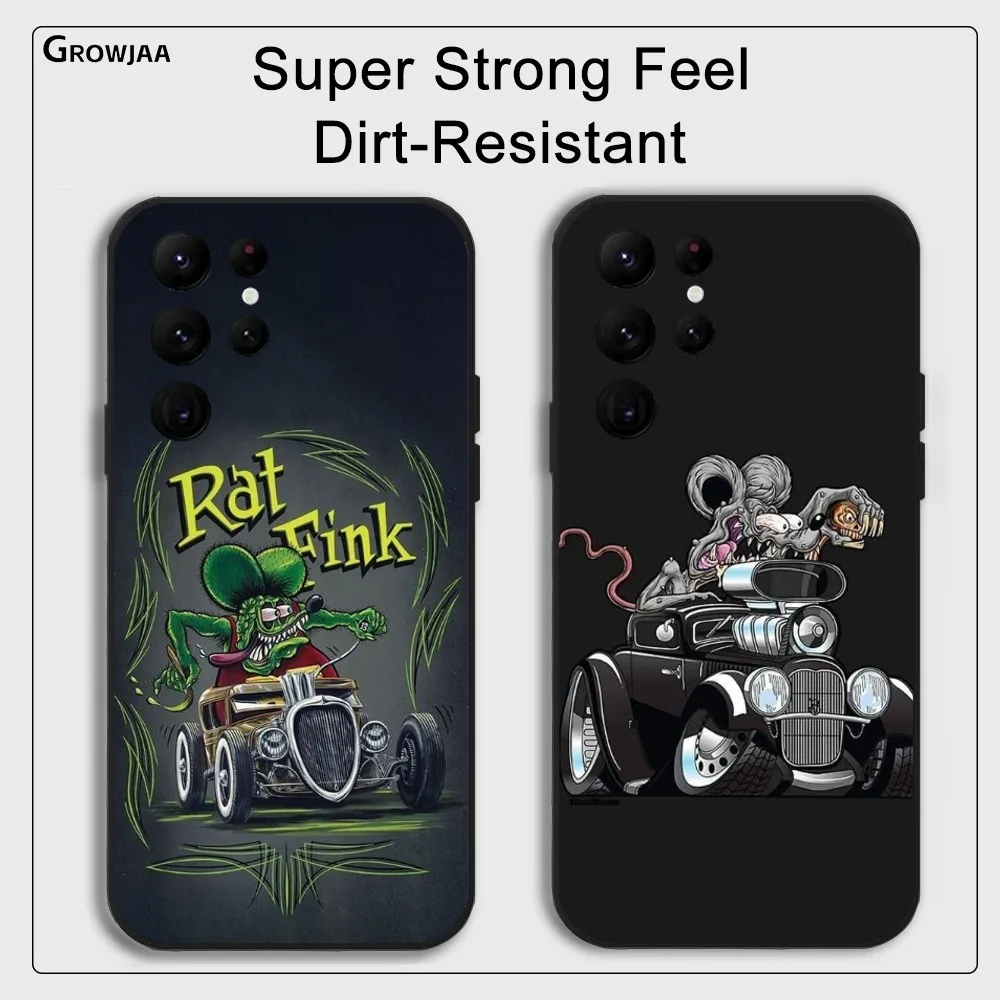 

Tales Of The R-Rat F-Fink Phone Case For Samsung Galaxy S25 S24 S22 S23 Ultra S21 S20 Plus 5G Protective Silicone Funda