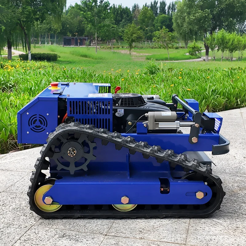 Customized portable high-power lawn mower, long-range engine, robot lawn mower with cutting function for grass bins