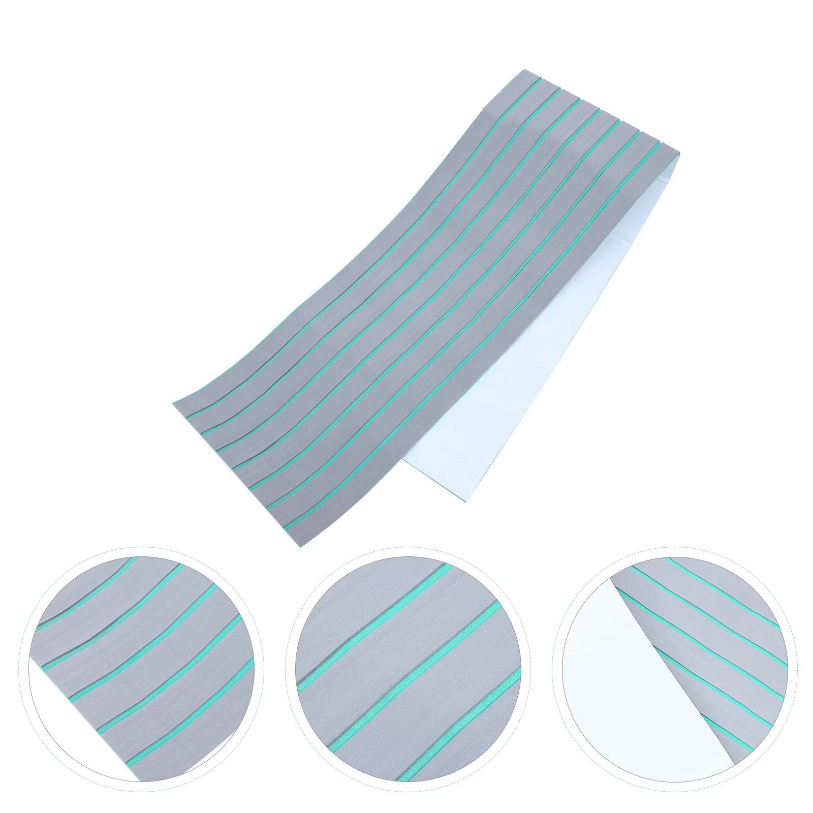 1 لفة إيفا المضادة للانزلاق سطح القارب حصيرة الاصطناعية خشب الساج ذاتية اللصق يخت سطح السفينة وسادة الأشعة فوق البنفسجية مقاومة للحرارة سهلة الصيانة #4