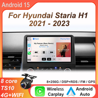 Android 15 Auto For Hyundai Staria H1 2021 - 2023 Car radio GPS navigation Stereo video Multimedia Player No 2Din DVD Head Unit