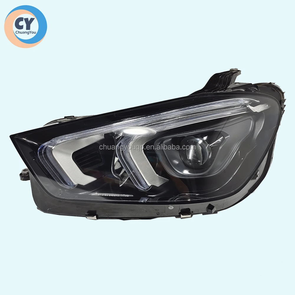 

For Mercedes-benz GLE W167 LED Headlight 2020 2021 2022 2023 AMG GLE53 Original Headlamp GLE320 350d GLE400 450 300d 167 Light
