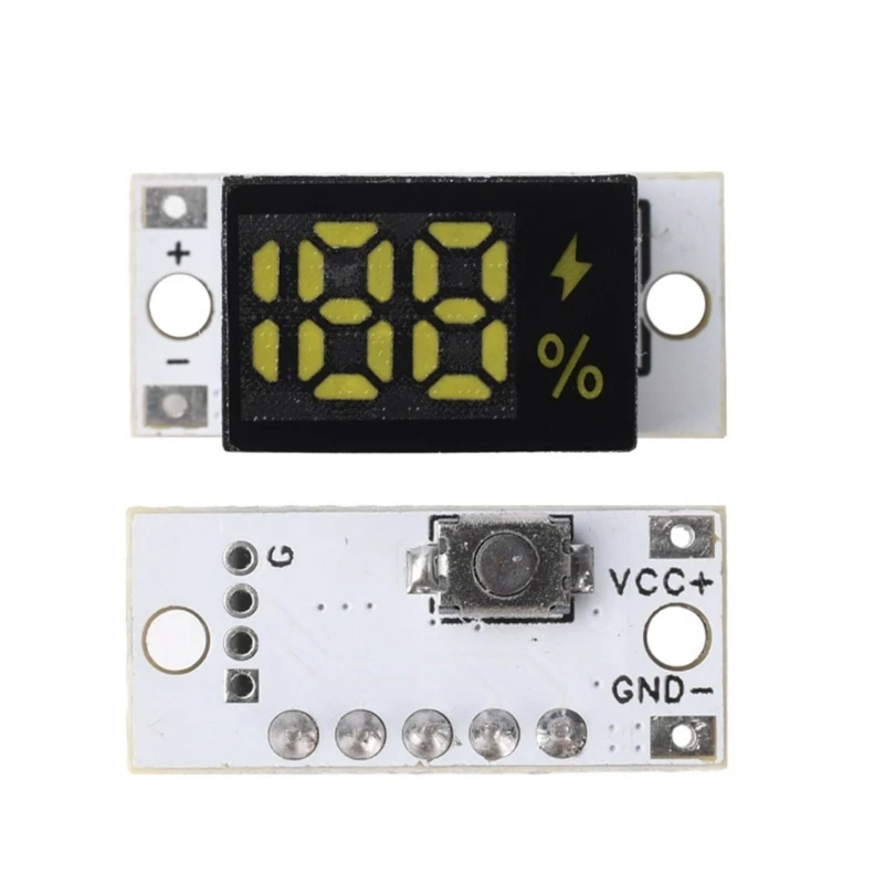 96GD 1-4S Low Power Battery Capacity Battery LED Electricity Display Module Replacement Accessories