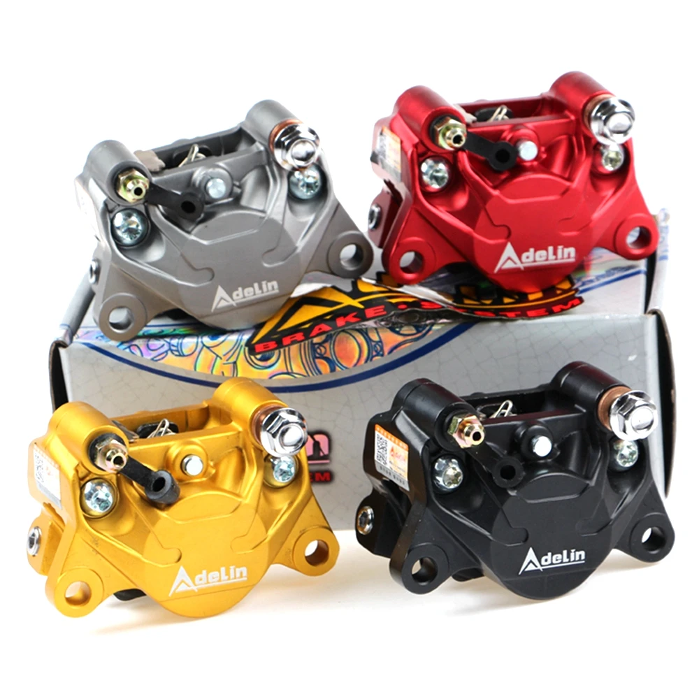 

Adelin ADL-17 Motorcycle/E-motorbike Universal Double Piston Brake Caliper 84mm Mounting For Honda Kawasaki Yamaha BWS RSZ JOG