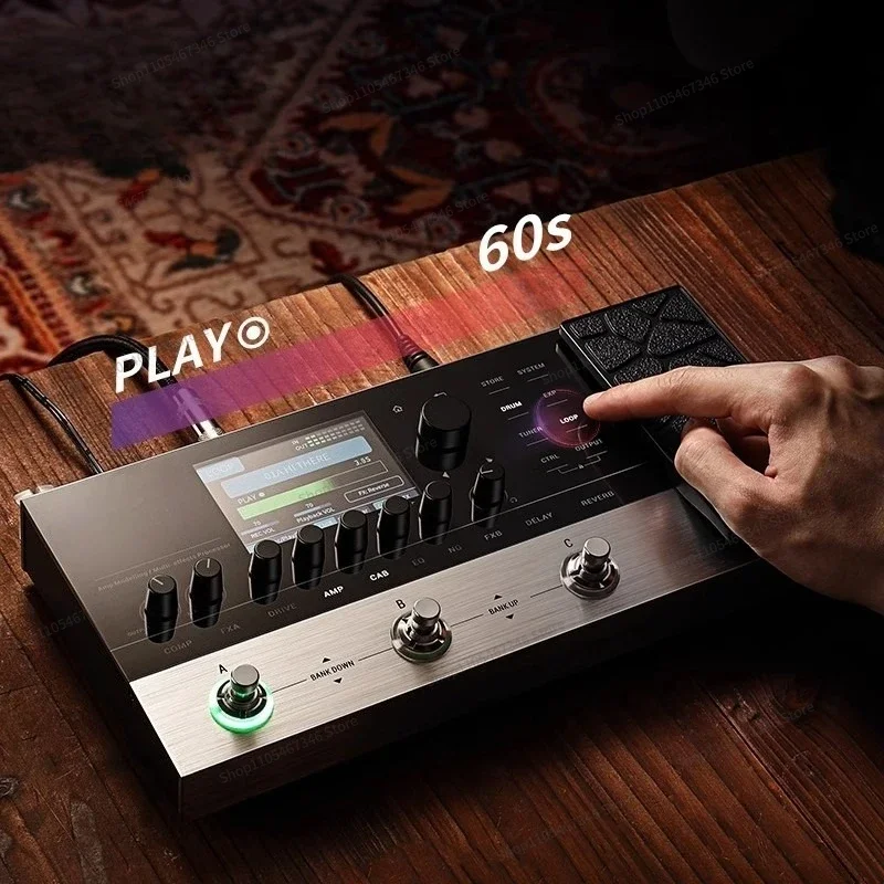 RoRuSFor Guitar Effects 2000 Integrated Distortion Synthesis Monolithic Drum Machine Loop