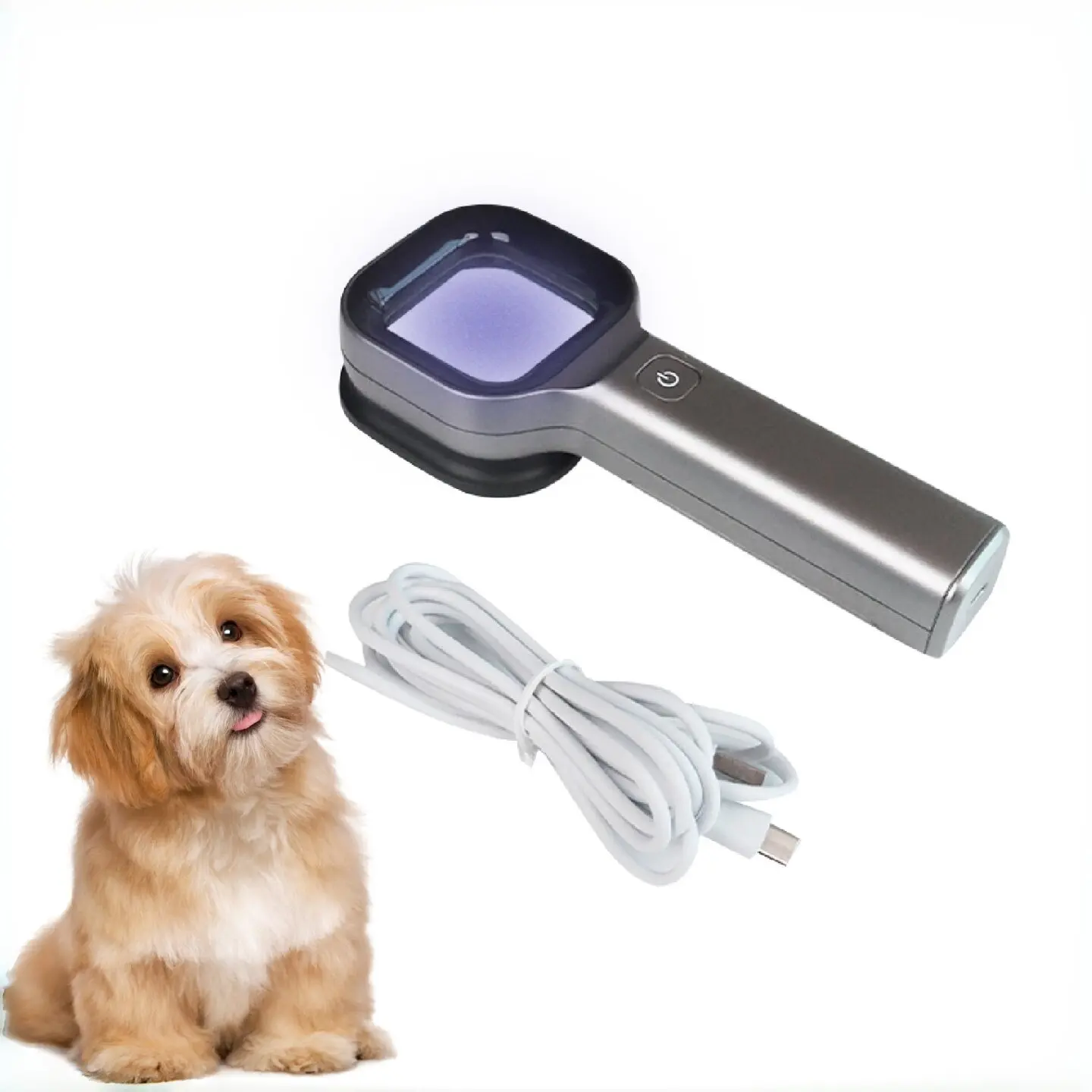 Vitiligo detection skin home professional medical detection psoriasis amplification purple light    Accessories
