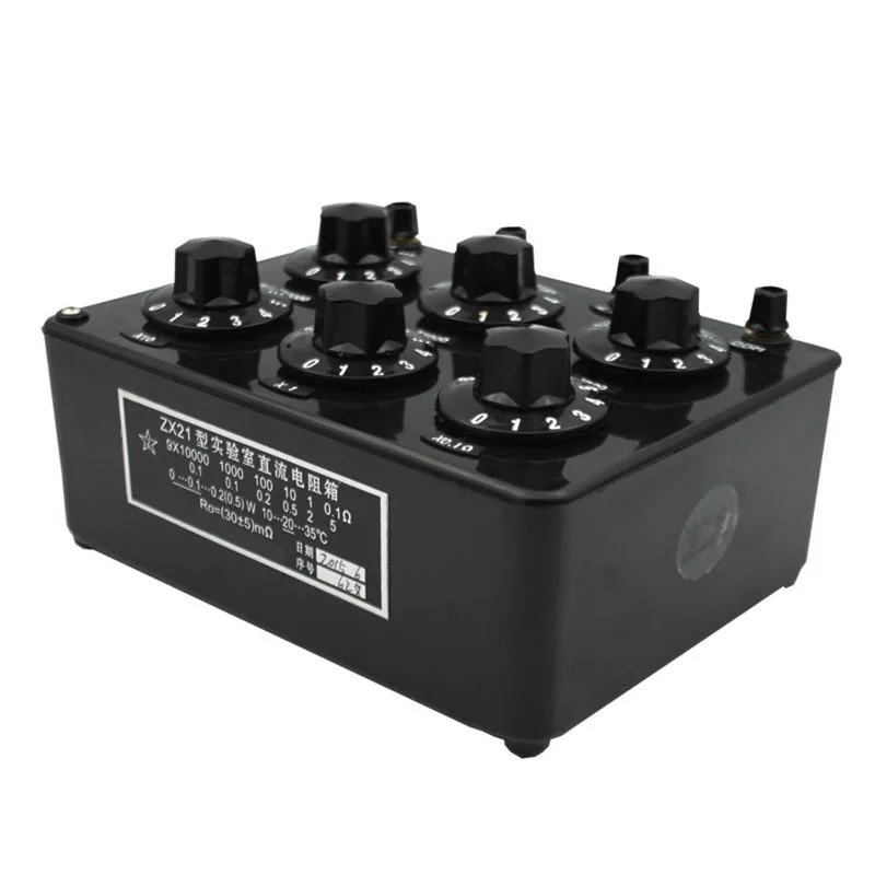 ZX21 Precision Variable Decimal Resistance Resistance Box 0.1R Rotary DC Standard Adjustable