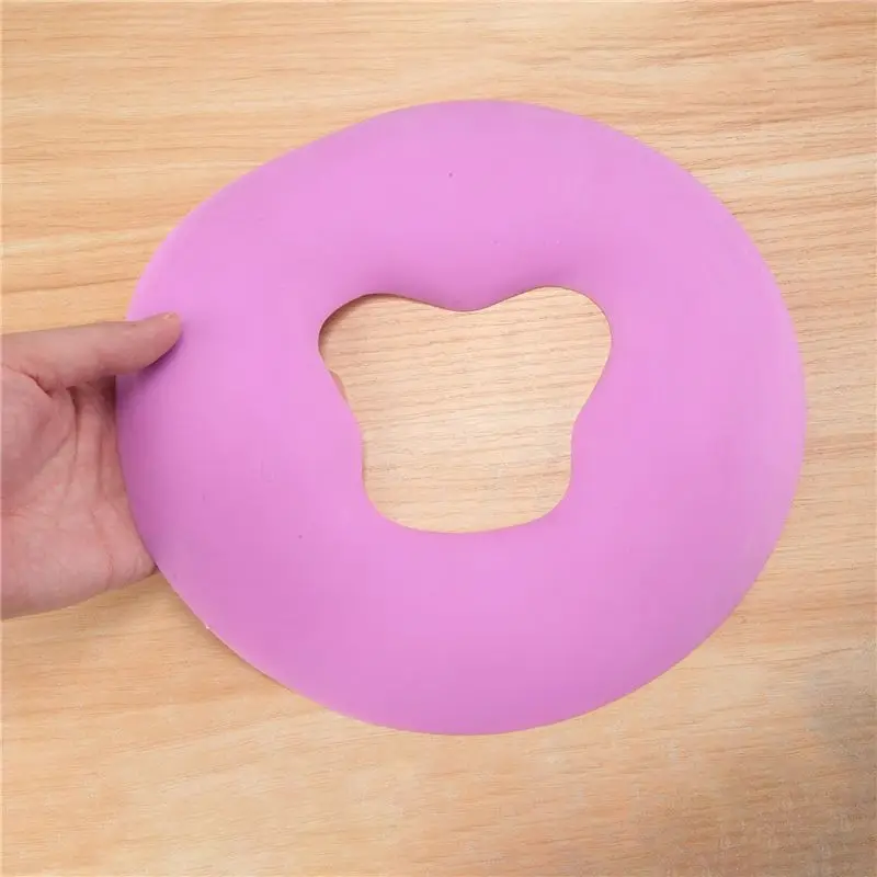 [NEW!A93G】 Soft Salon SPA Massage Pillow Silicone Face Relax Cradle Cushion Beauty Pillow