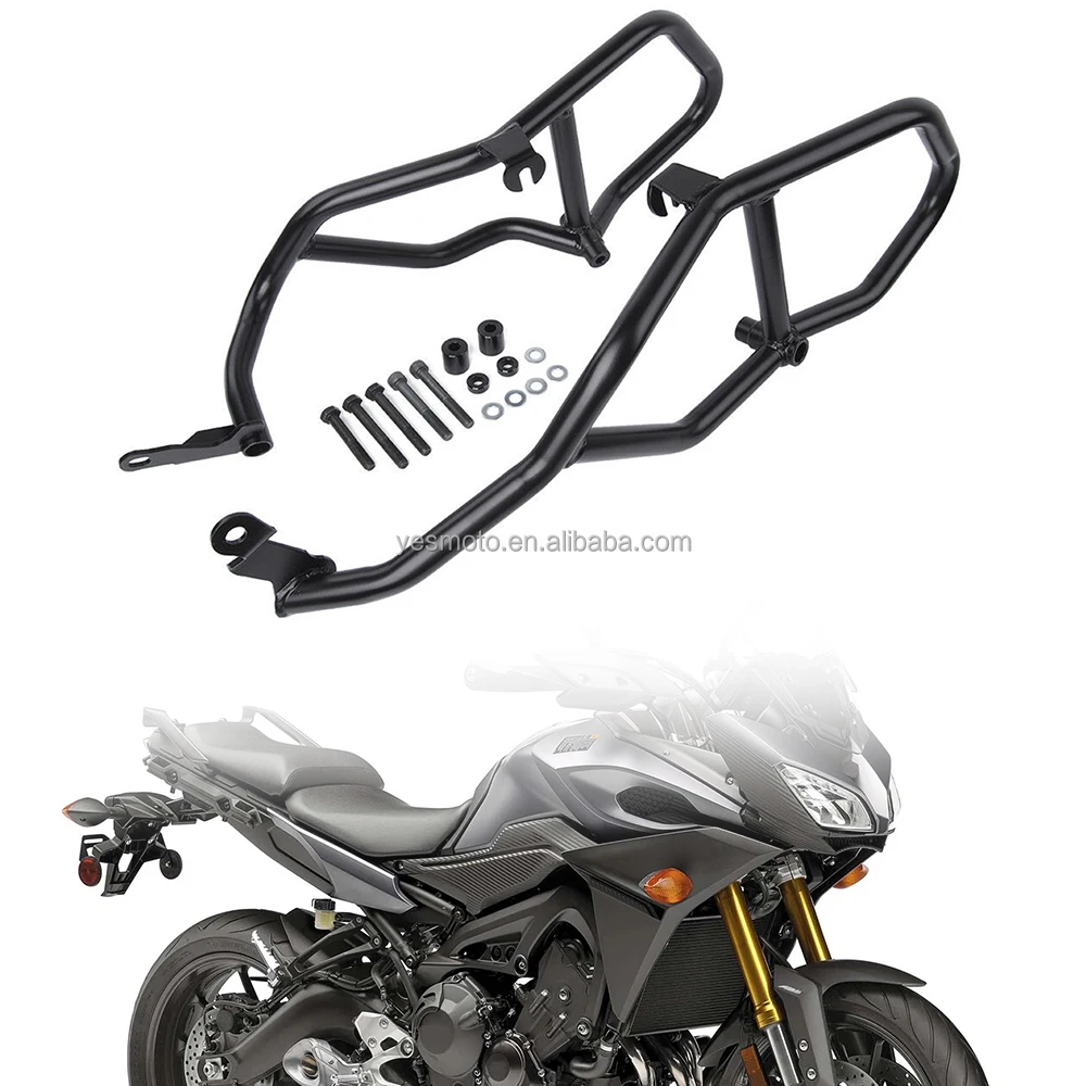 

STLF Motorcycle Crash Bar Engine Guard Frame for FJ-09 Tracer 900 GT 2015 - 2019 16 for FJ-09 2015-2019