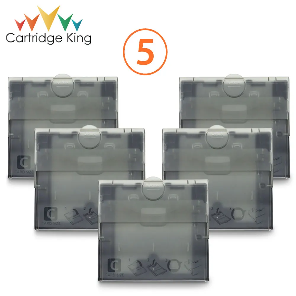 5PK 3 Inch Selphy Input Tray C Tray Compatible for Canon Selphy CP1500 CP1300 CP1200 CP910 CP900 Photo Paper Printer KP108IN