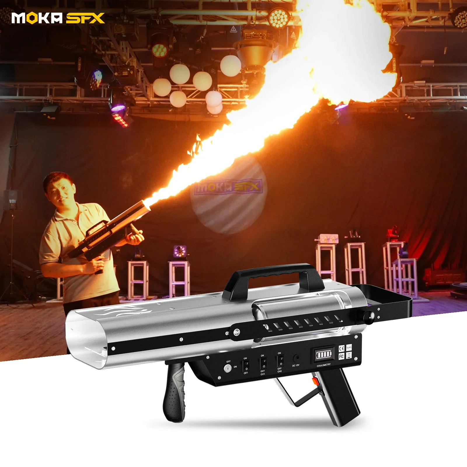 MOKA SFX F-100 New Fire for event 1-3 meters MOKA SFX