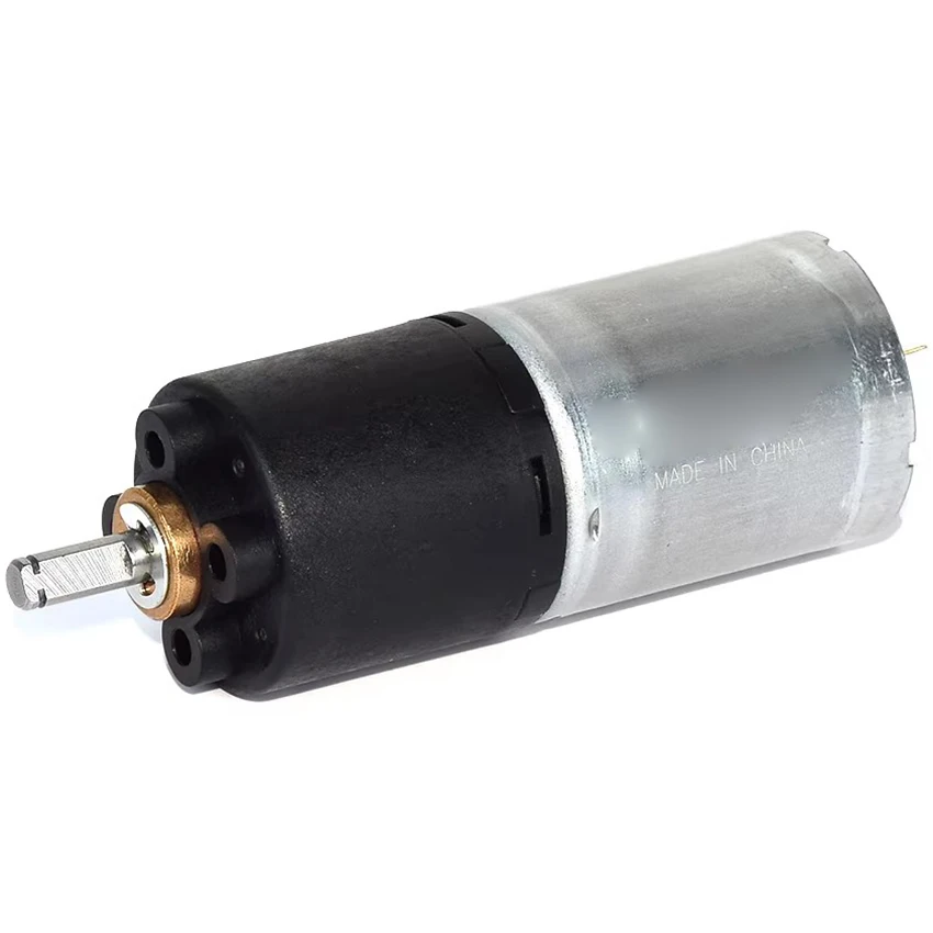 DC3V-6V 58RPM 106RPM 24MM 370 High torque precision 3-stage planetary reduction motor