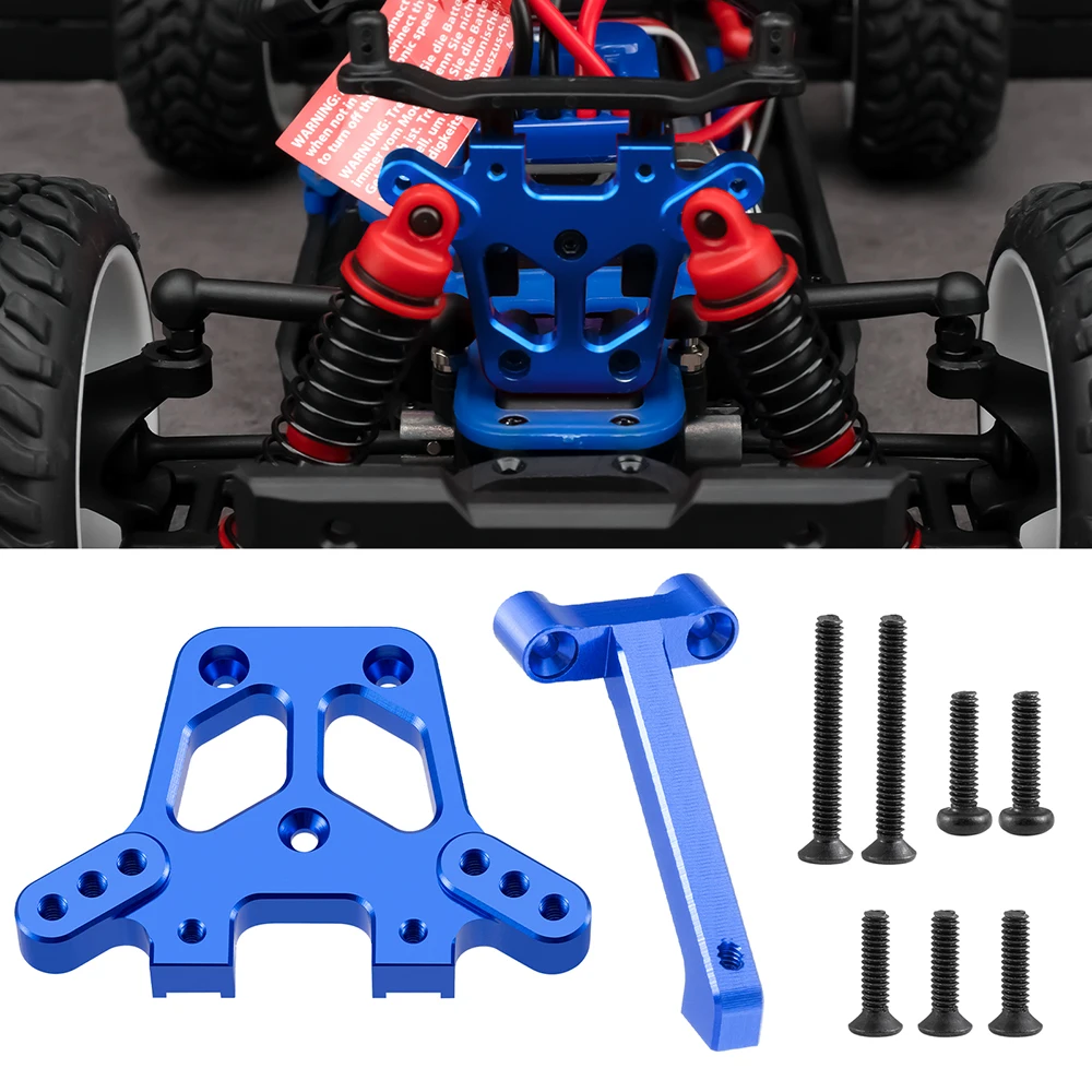 AXSPEED Aluminum Alloy Hex Adapters / Centra Drive Shaft / Front Rear Shock Mount for 1/18 Traxxas Latrax Teton RC Car Parts