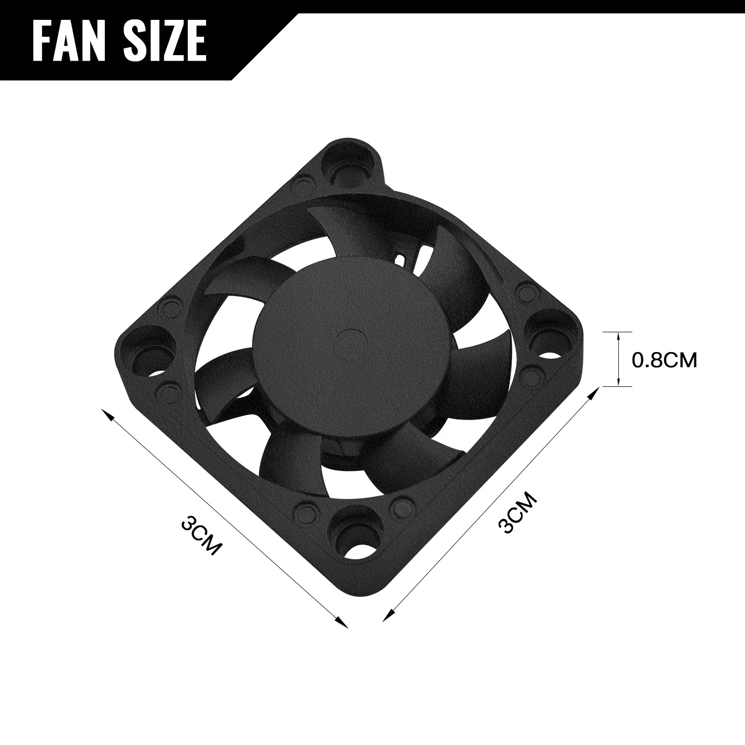 MACHINIST VRM Fan Suitable for MR9A PRO MAX/MR9S/MR9D PLUS Series X99 Motherboard Cooler MOS Fan