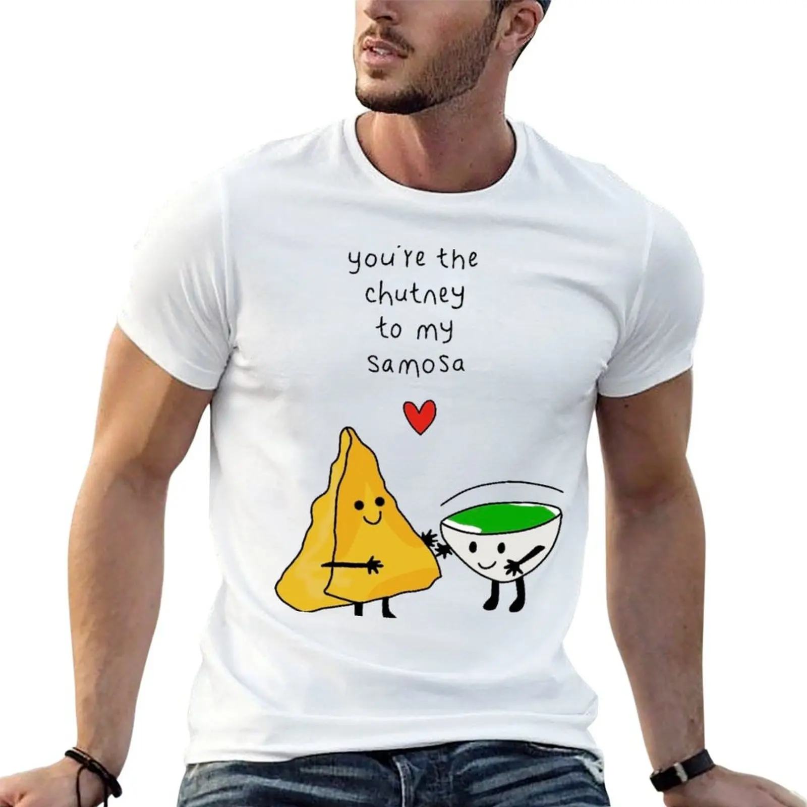 You’re the chutney to my samosa T-Shirt Fitness Training Breathable Tee