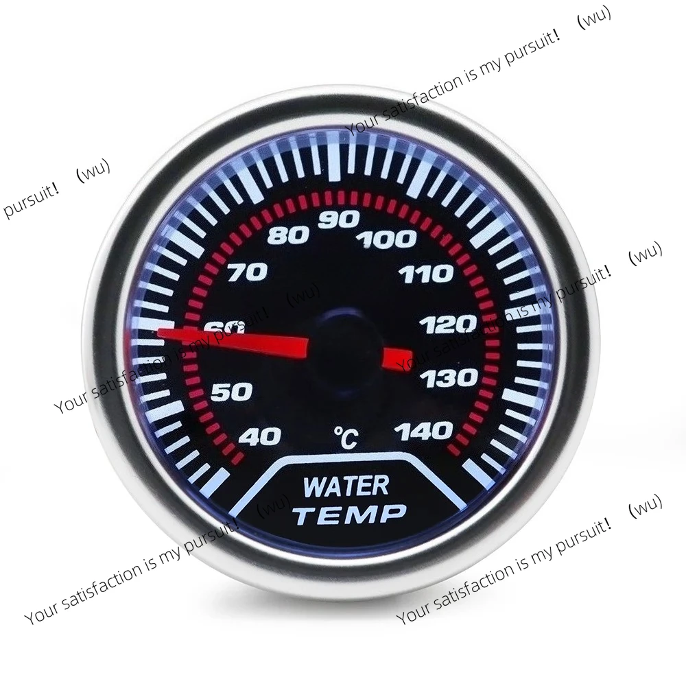 Boost/Water Temp/Oil Temp/Oil Press/Voltage/Tachometer/Air Fuel Ratio/EGT Gauge 52mm Analog led White Case+ 52MM Gauge Pods