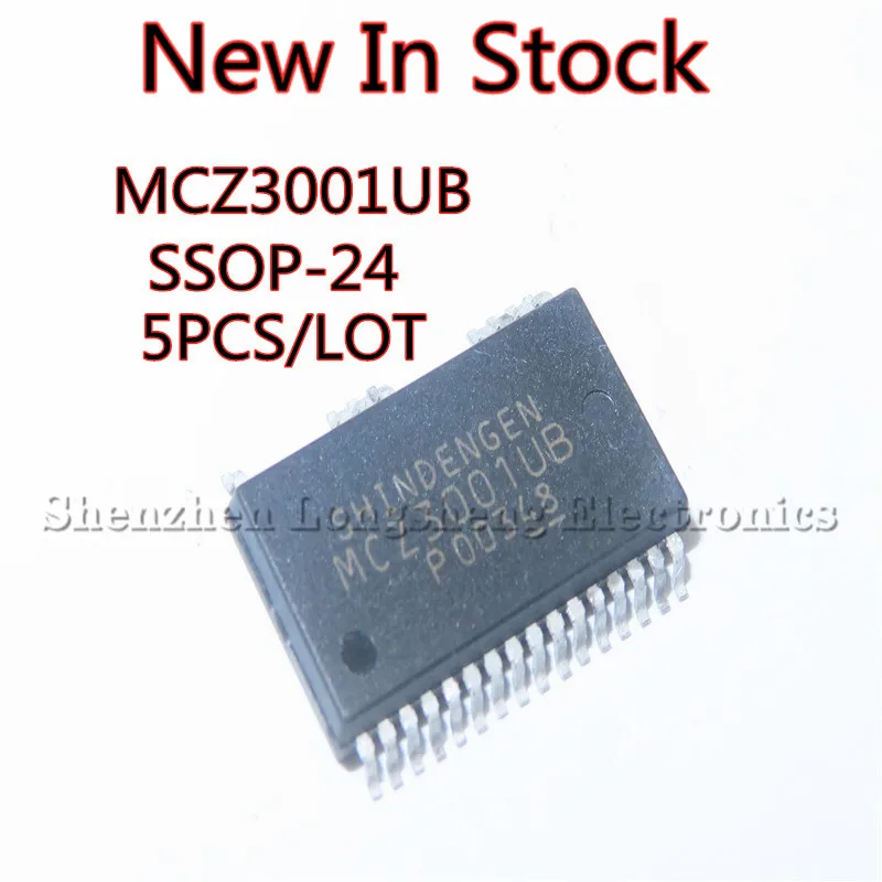 5PCS/LOT MCZ3001UB  MCZ3001 SSOP-24  High voltage driver chip for LCD backlight power supply  In Stock