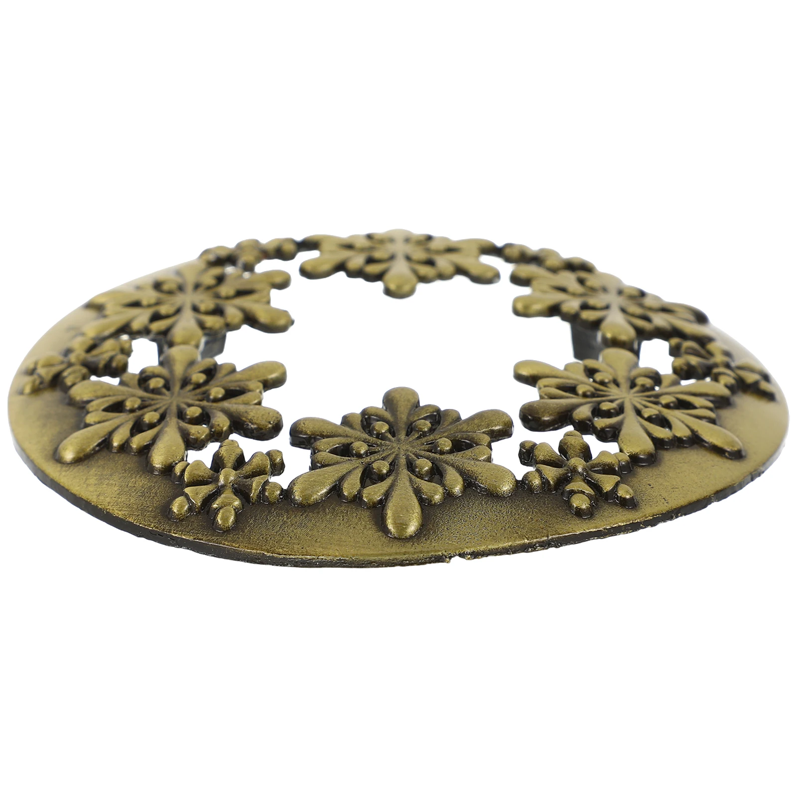 

For Scented Candles Hollow Alloy Cover Jar Holder Accessory Heat Gathering Protective Shade Topper Lid