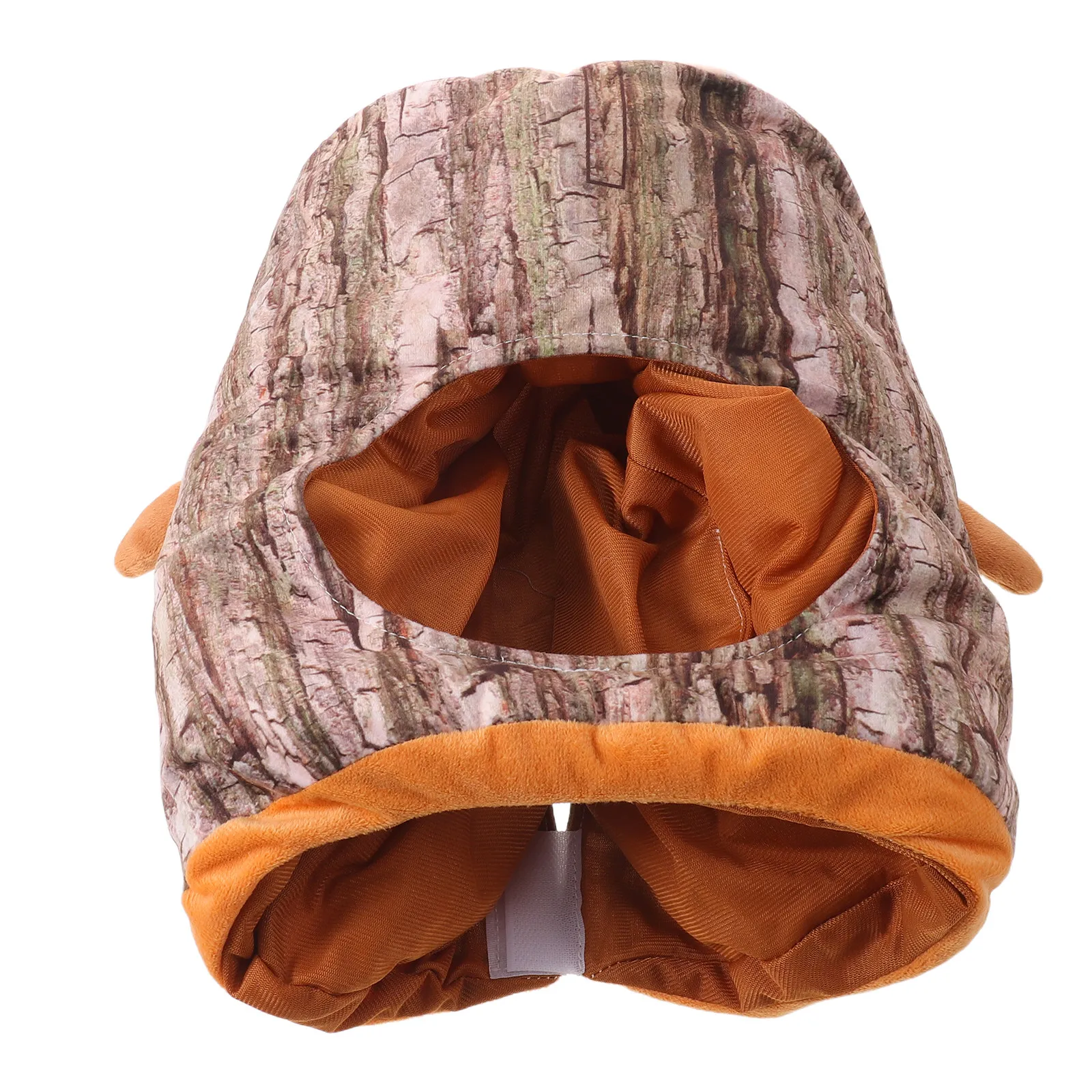 PP Cotton Tree Stump Hat  Headgear Simulated Tree Stump Head Cap Adult Cosplay Costume Hat Forest Themed Christmas Headwear