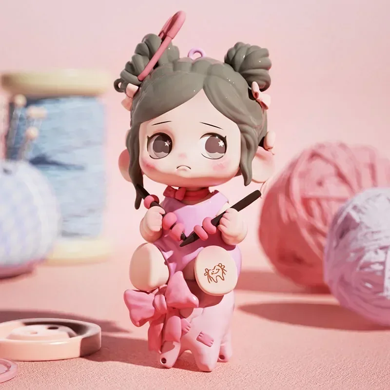 하이온 오나 올 핑크 데이 시리즈 블라인드 박스 게스 백 미스터리 박스 장난감 인형 귀여운 애니메이션 피규어 데스크탑 장식품 선물 컬렉션