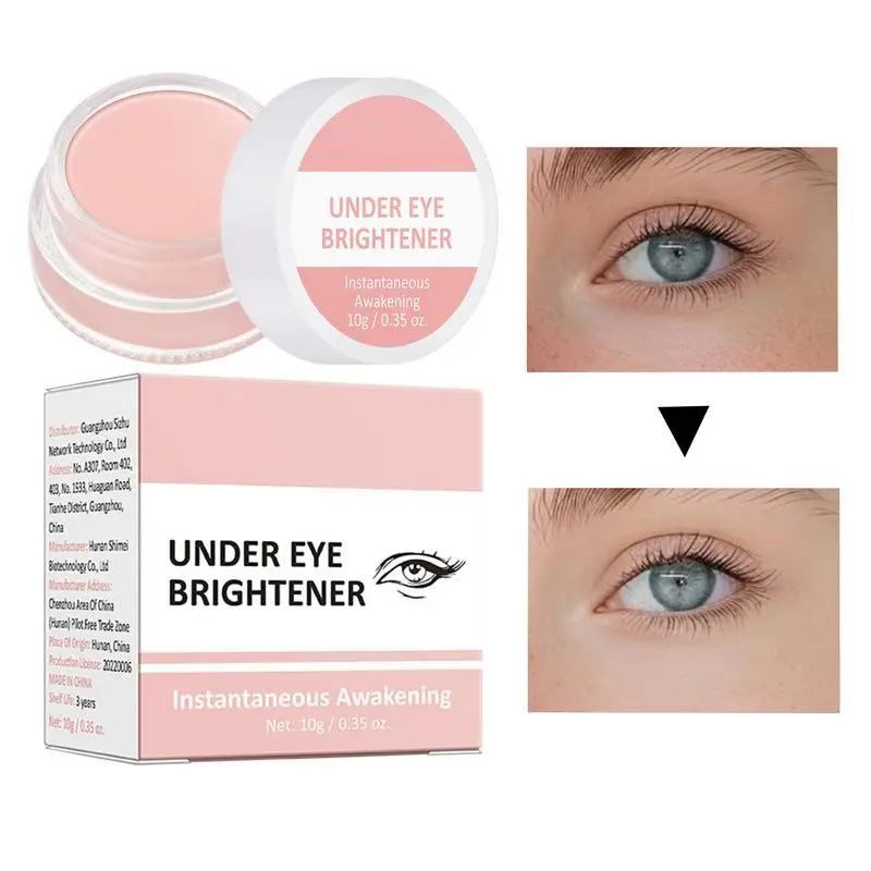 Crema iluminadora para contorno de ojos, corrector, base iluminadora