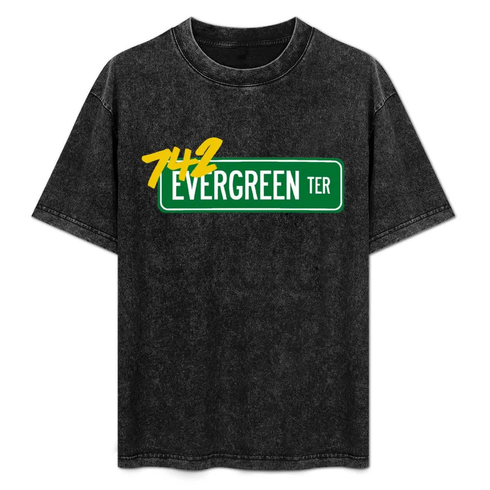 

742 Evergreen Terrace T-Shirt Work Wear Lightweight Tee