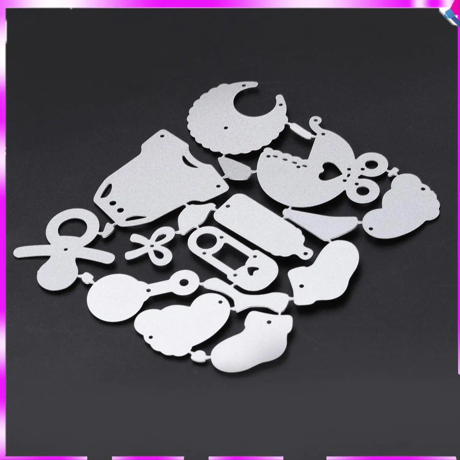 N96R سكرابوكينغ قطع قالب آلة النقش الإستنسل قطع القطع يموت ، لSizzix لقطة كبيرة وغيرها من اللكم Machi #2