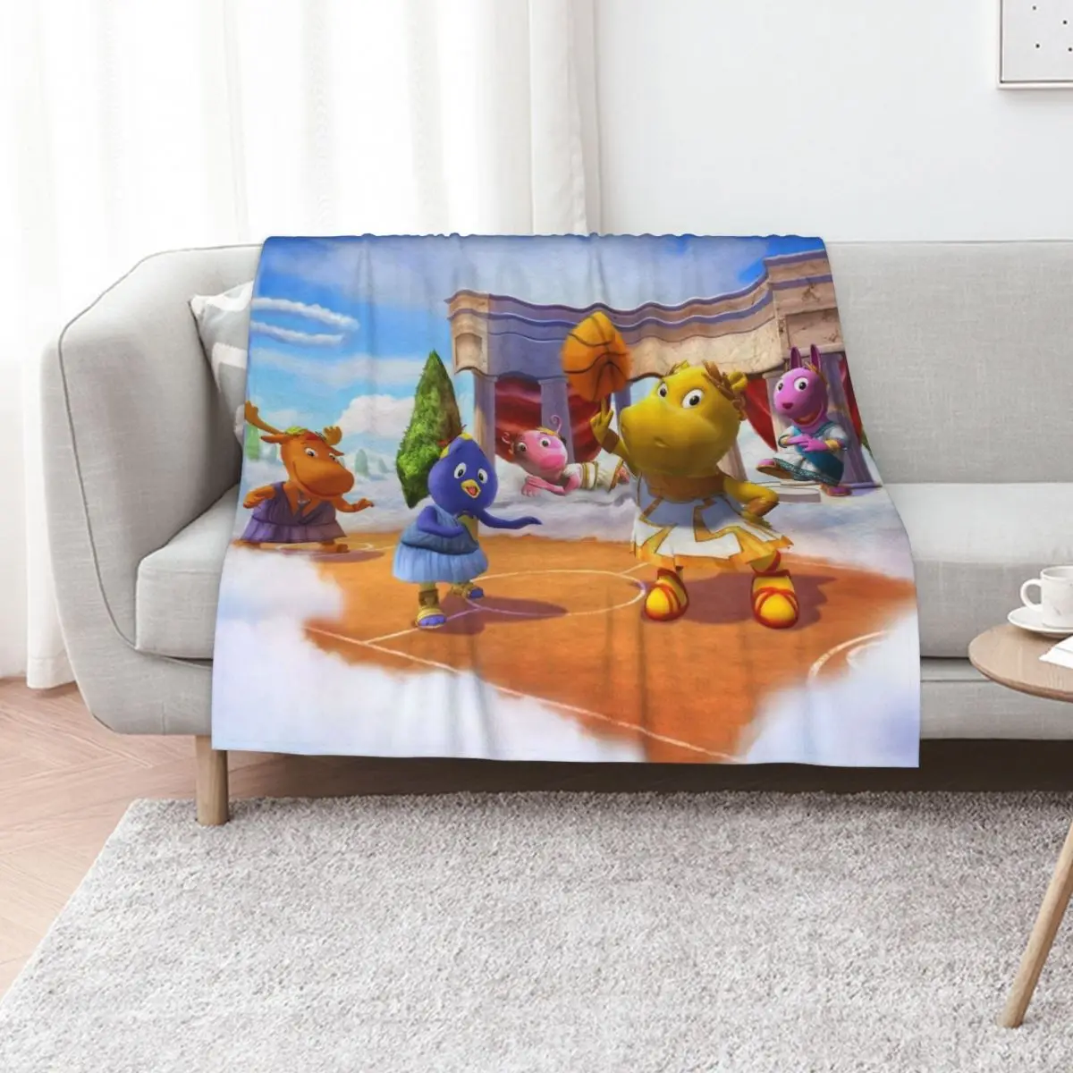 

The Backyardigans Throw Blanket Beautifuls Thermals For Travel Single Bed Fashionable Blankets