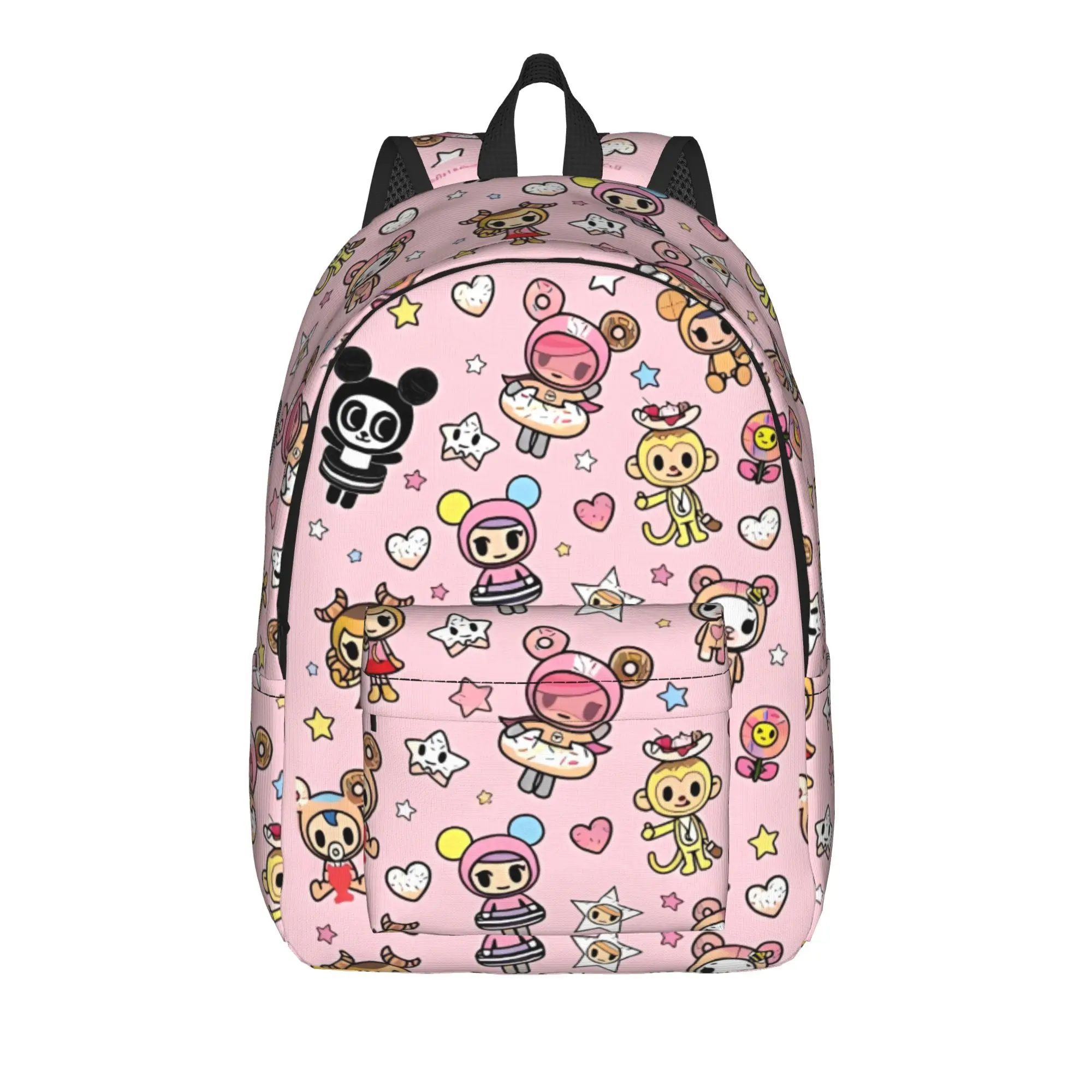 

Tokidoki Full Character Collage Backpack Travel Backpacks Women Men Design Breathable School Bags Casual Rucksack