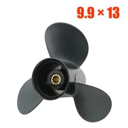 346-64104-5 Boat Propeller 9.9x13 for Tohatsu 20HP-30HP Aluminum Alloy Propeller 10 Tooth 3R0-64527-0 3R0B645270