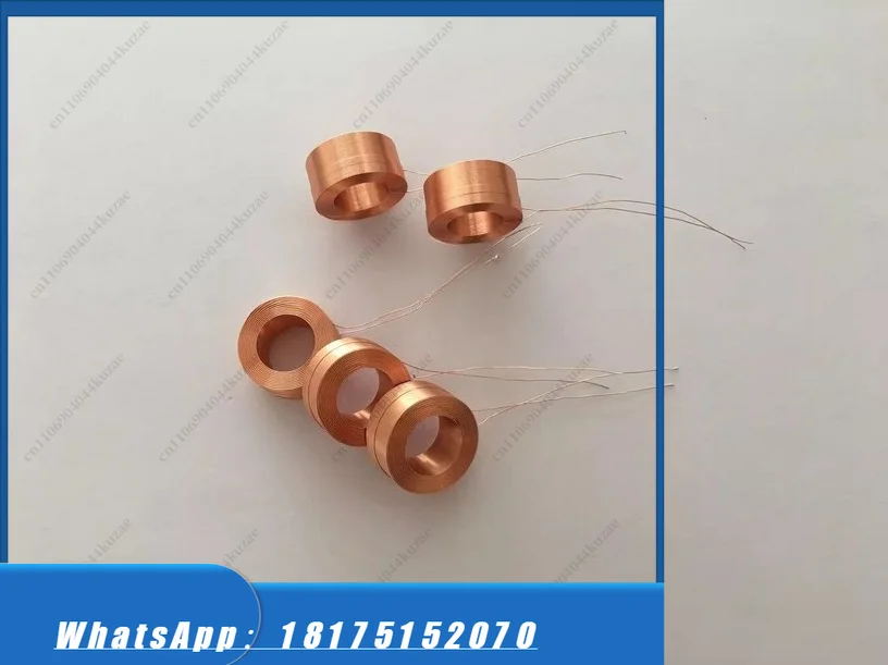HLH 10Pcs 12.3mH Air-Core Induction Coil - Experimental Solenoid Valve Coil Component