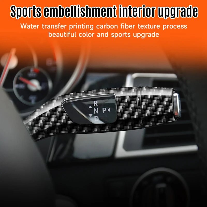 Car Wiper Shift Lever Cruise Cover Trim Frame For Mercedes Benz A B C E S GLC CLA GLA GLE Class W204 W205 W212 W213 X156 X166