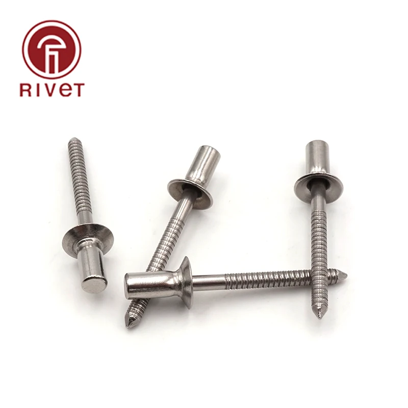 ISO 15974 M3.2/M3/M4 Stainless Steel Countersunk Head Closed End Blind Rivet Sealed Breakstem Fasteners 20/50/100/200/500 Pcs