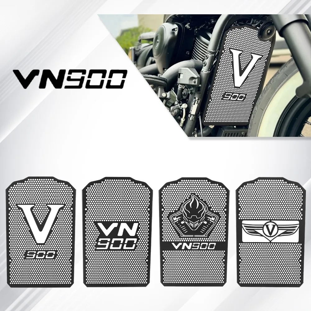

FOR KAWASAKI Vulcan 900 Custom VN900 VN 900 CLASSIC/LT 2006-2025 Motorcycle Accessories Radiator Grille Guard Protection Cover