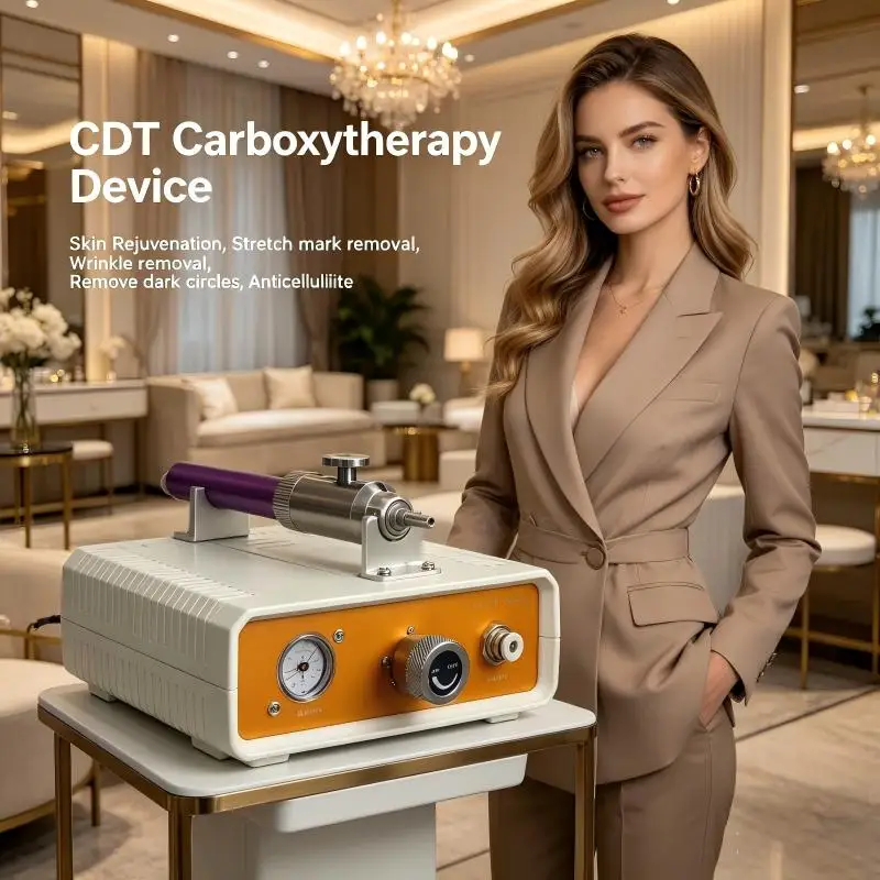 Mini CDT CO2 Carboxytherapy Device Stretch Mark Removal Skin Rejuvenation Machine Remove Dark Circles Beauty Equipment Portable