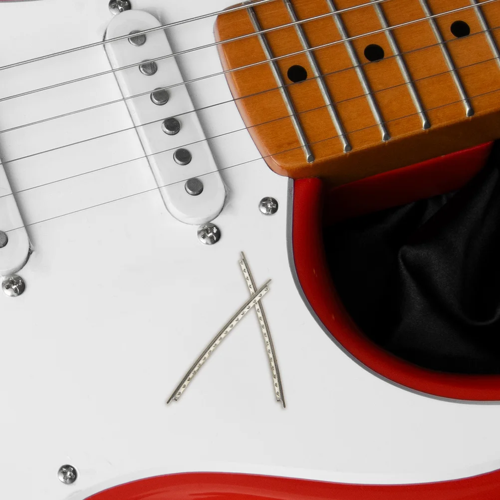

48Pcs Electric Guitar Fret Wire Set 2.2mm Cupronickel Precision Engineered for Professional Playing Experience Repair Parts