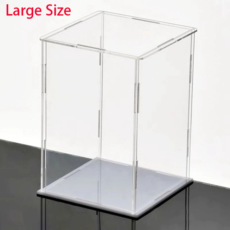 

Large Acrylic Display Box for Figures Clear Collectibles Display Case Cabinet Showcase for Storage Toy/LEGO/Figurine/Memorabilia