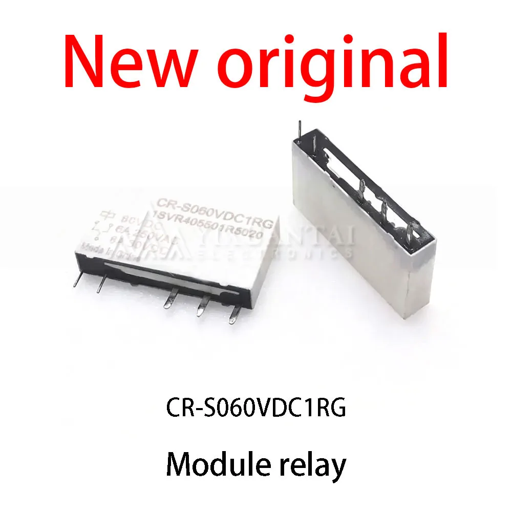 10Pcs/Lot New original  CR-S060VDC1RG 5-pin one open one close 6A DC60V 60VDC