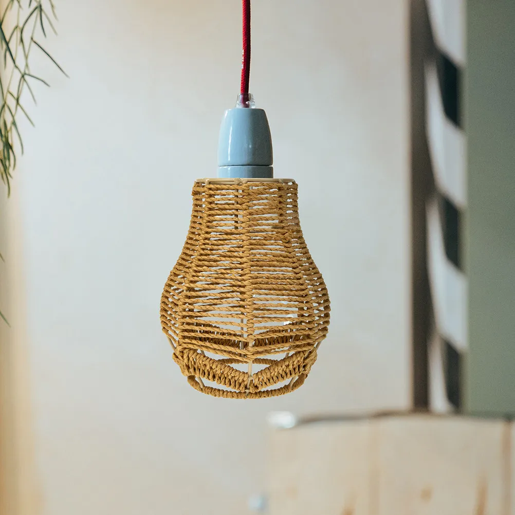 2pcs-chinese-style-paper-rope-woven-lampshade-hanging-ceiling-light-cover-handmade-retro-chandelier-light-shade-decorative-warm