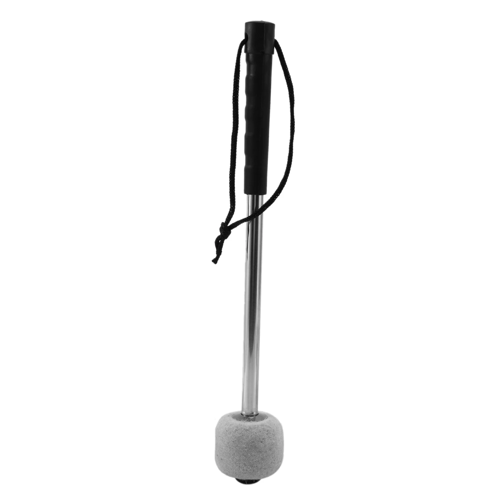 

CGDS-12Pcs Bass Drum Mallet Felt Head Percussion Mallets Timpani Sticks With Stainless Steel Handle,White