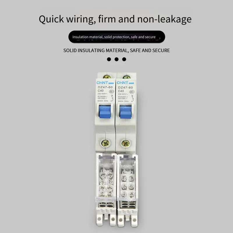 Picture 5: Air Switch Junction Box, One in and Multiple Out Terminals, Multi-purpose Splitting Artifact, Small Circuit Breaker Junction Box