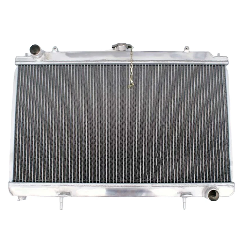 Aluminum Radiator+Shroud+Fan for 1995 1996 1997 1998 Nissan 240SX S14 S15 SR20DET Manual MT