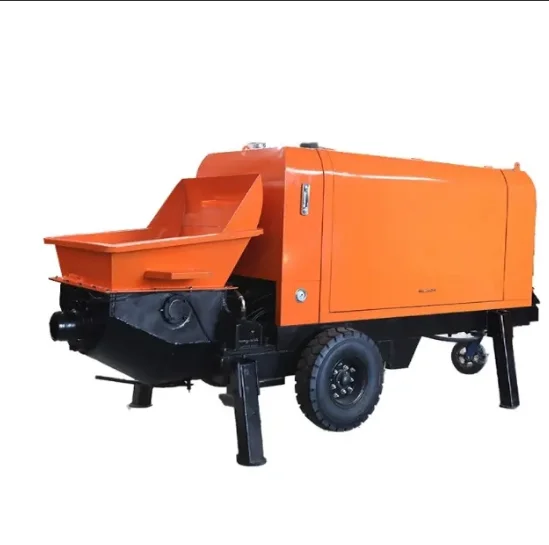 

Electric Power Trailer Concrete Pump Machine Concrete Mortar Spray Machine