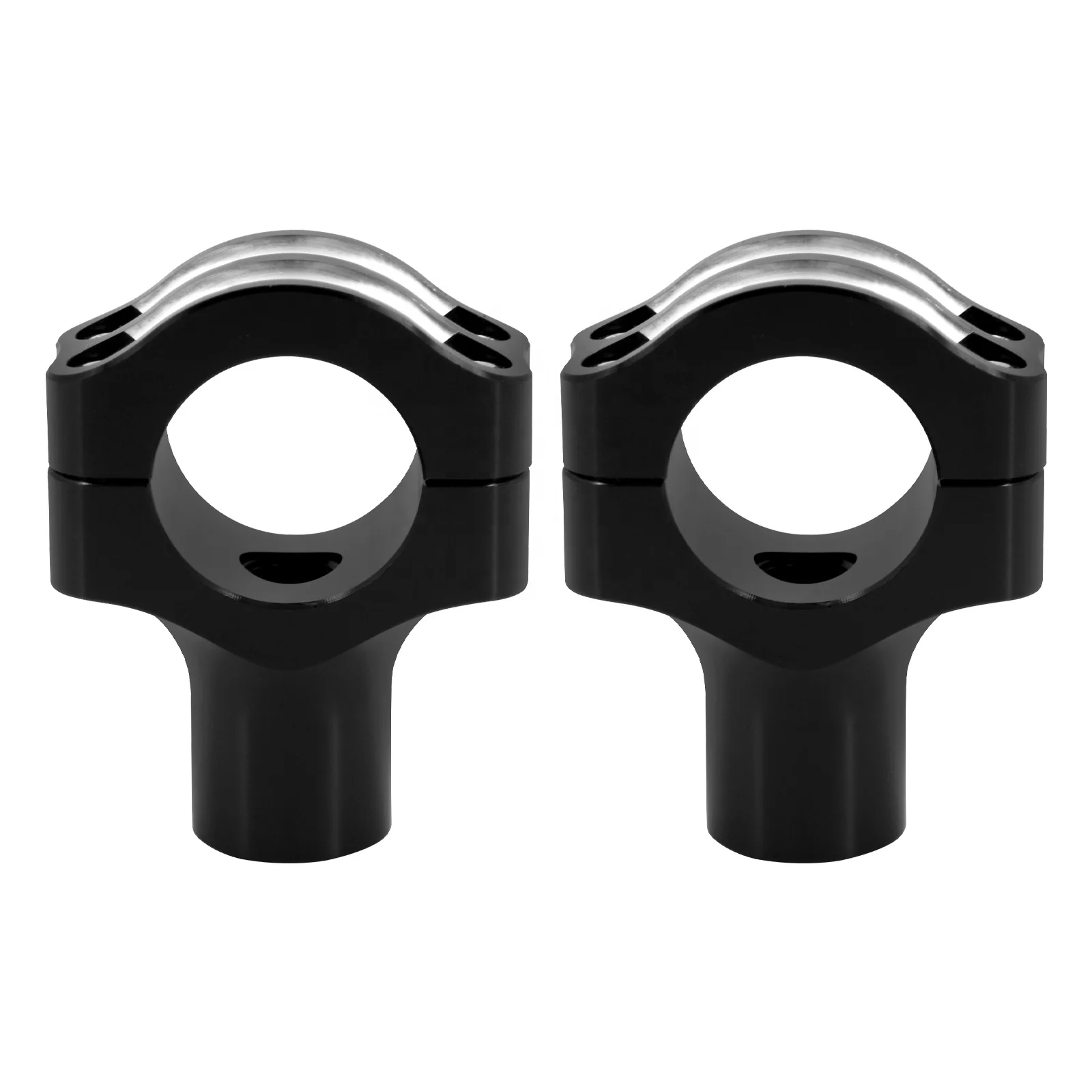 Softail Dyna Touring Roadster XL Motorcycle 1.25 Handlebar Lifter Clamp Bracket Mounting Kit